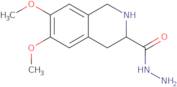 6,7-Dimethoxy-1,2,3,4-tetrahydroisoquinoline-3-carbohydrazide