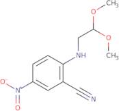 2-[(2,2-Dimethoxyethyl)amino]-5-nitrobenzonitrile