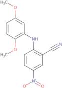 2-[(2,5-Dimethoxyphenyl)amino]-5-nitrobenzonitrile
