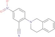 2-(3,4-Dihydroisoquinolin-2(1H)-yl)-5-nitrobenzonitrile
