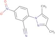 2-(3,5-Dimethyl-1H-pyrazol-1-yl)-5-nitrobenzonitrile