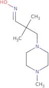 (1E)-2,2-Dimethyl-3-(4-methylpiperazin-1-yl)propanal oxime