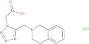 [5-(3,4-Dihydroisoquinolin-2(1H)-ylmethyl)-1H-tetrazol-1-yl]acetic acid hydrochloride