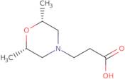 3-(2,6-Dimethylmorpholin-4-yl)propanoic acid