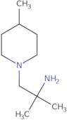 1,1-Dimethyl-2-(4-methylpiperidin-1-yl)ethylamine