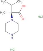 (2S)-2,3-Dimethyl-2-piperazin-1-ylbutanoic acid dihydrochloride