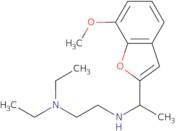 N,N-Diethyl-N'-[1-(7-methoxy-1-benzofuran-2-yl)ethyl]ethane-1,2-diamine