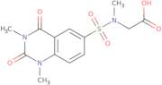 [[(1,3-Dimethyl-2,4-dioxo-1,2,3,4-tetrahydroquinazolin-6-yl)sulfonyl](methyl)amino]acetic acid