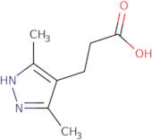 3-(3,5-Dimethyl-1H-pyrazol-4-yl)propanoic acid