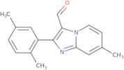 2-(2,5-Dimethylphenyl)-7-methylimidazo[1,2-a]pyridine-3-carbaldehyde