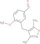 3-[(3,5-Dimethylisoxazol-4-yl)methyl]-4-methoxybenzaldehyde