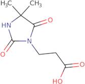 3-(4,4-Dimethyl-2,5-dioxoimidazolidin-1-yl)propanoic acid