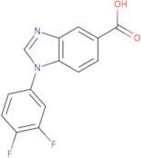 1-(3,4-Difluorophenyl)-1H-benzimidazole-5-carboxylic acid