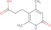 3-(2,4-Dimethyl-6-oxo-1,6-dihydropyridin-3-yl)propanoic acid