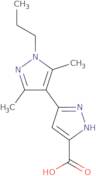 3',5'-Dimethyl-1'-propyl-1H,1'H-3,4'-bipyrazole-5-carboxylic acid