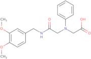 [{2-[(3,4-Dimethoxybenzyl)amino]-2-oxoethyl}(phenyl)amino]acetic acid