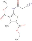 Diethyl 5-[(cyanoacetyl)amino]-3-methylthiophene-2,4-dicarboxylate