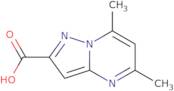 5,7-Dimethylpyrazolo[1,5-a]pyrimidine-2-carboxylic acid