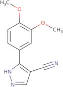 3-(3,4-Dimethoxyphenyl)-1H-pyrazole-4-carbonitrile