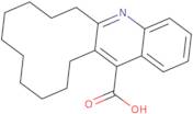 6,7,8,9,10,11,12,13,14,15-Decahydrocyclododeca[b]quinoline-16-carboxylic acid