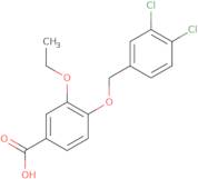 4-[(3,4-Dichlorobenzyl)oxy]-3-ethoxybenzoic acid