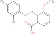 2-[(2,4-Dichlorobenzyl)oxy]-3-methoxybenzoic acid