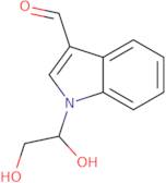 1-(1,2-Dihydroxyethyl)-1H-indole-3-carbaldehyde