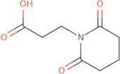 3-(2,6-Dioxopiperidin-1-yl)propanoic acid