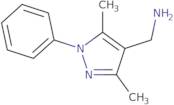 [(3,5-Dimethyl-1-phenyl-1H-pyrazol-4-yl)methyl]amine