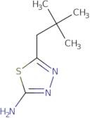 5-(2,2-Dimethylpropyl)-1,3,4-thiadiazol-2-amine
