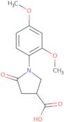 1-(2,4-Dimethoxyphenyl)-5-oxopyrrolidine-3-carboxylic acid