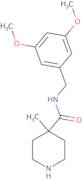 N-(3,5-Dimethoxybenzyl)-4-methylpiperidine-4-carboxamide