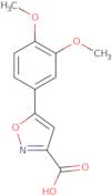 5-(3,4-Dimethoxyphenyl)isoxazole-3-carboxylic acid