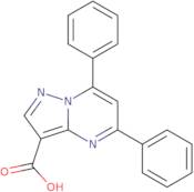 5,7-Diphenylpyrazolo[1,5-a]pyrimidine-3-carboxylic acid