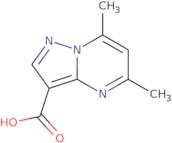 5,7-Dimethylpyrazolo[1,5-a]pyrimidine-3-carboxylic acid