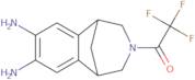 1-(7,8-Diamino-1,2,4,5-tetrahydro-1,5-methano-3H-3-benzazepin-3-yl)-2,2,2-trifluoroethanone