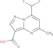 7-(Difluoromethyl)-5-methylpyrazolo[1,5-a]pyrimidine-3-carboxylic acid