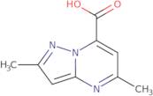 2,5-Dimethylpyrazolo[1,5-a]pyrimidine-7-carboxylic acid