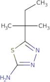 5-(1,1-Dimethylpropyl)-1,3,4-thiadiazol-2-amine