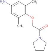 [3,5-Dimethyl-4-(2-oxo-2-pyrrolidin-1-ylethoxy)phenyl]amine