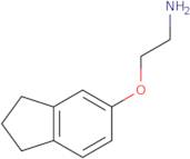 [2-(2,3-Dihydro-1H-inden-5-yloxy)ethyl]amine hydrochloride