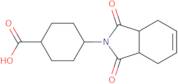 4-(1,3-Dioxo-1,3,3a,4,7,7a-hexahydro-2H-isoindol-2-yl)cyclohexanecarboxylic acid