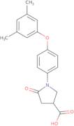 1-[4-(3,5-Dimethylphenoxy)phenyl]-5-oxopyrrolidine-3-carboxylic acid