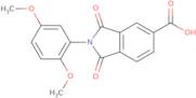 2-(2,5-Dimethoxyphenyl)-1,3-dioxoisoindoline-5-carboxylic acid