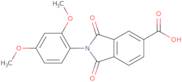 2-(2,4-Dimethoxyphenyl)-1,3-dioxoisoindoline-5-carboxylic acid