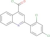 2-(2,4-Dichlorophenyl)quinoline-4-carbonyl chloride