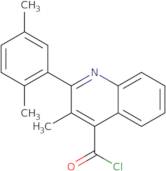 2-(2,5-Dimethylphenyl)-3-methylquinoline-4-carbonyl chloride