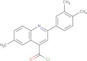 2-(3,4-Dimethylphenyl)-6-methylquinoline-4-carbonyl chloride