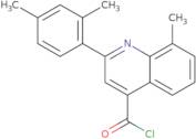 2-(2,4-Dimethylphenyl)-8-methylquinoline-4-carbonyl chloride