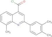 2-(3,4-Dimethylphenyl)-8-methylquinoline-4-carbonyl chloride